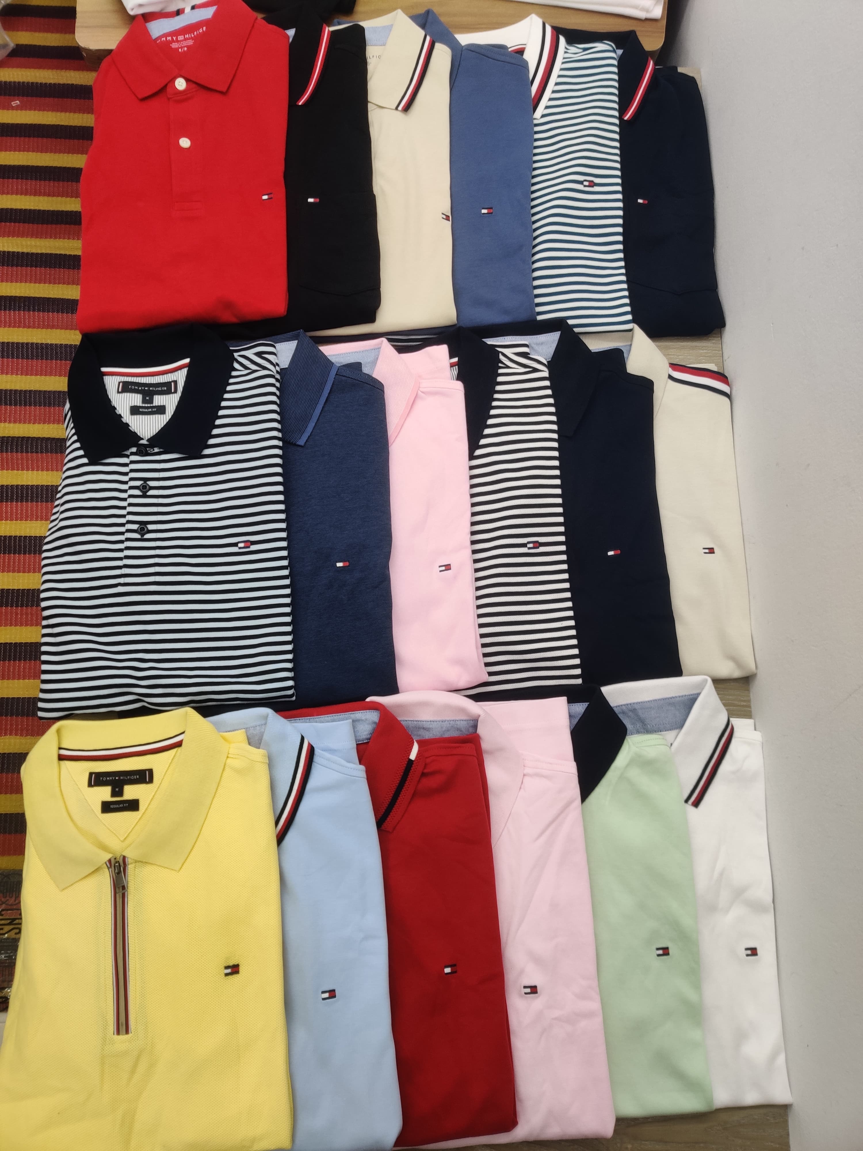 Men's short slv polo shirt